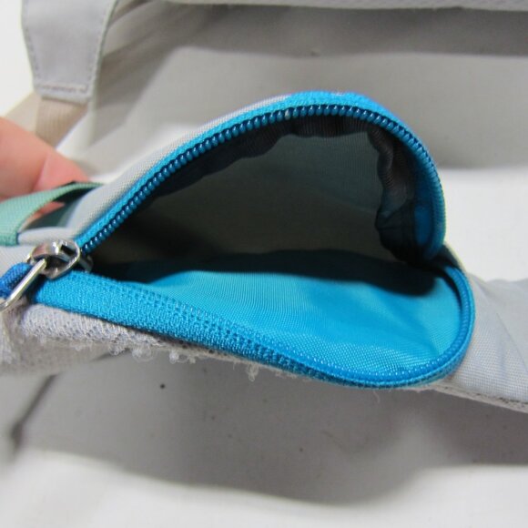 Patagonia Atom 8L Grey & Turquoise Crossbody/Sling Bag - Picture 8 of 9